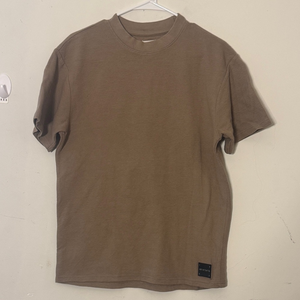 Classic Tan Short Sleeve Men's Tee